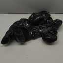 AOFITEE Dog Coat, Warm Dog Jacket, Fullbody Winter Coat Snowsuit for Dogs, Waterproof Puppy Puffer Jacket Snow Coats with Legs, Pet Fleece Vest, Cold Weather Coats for Small Dogs, Medium (Black)