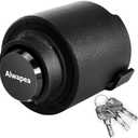 Alwapea Heavy Duty 2-5/16 Trailer Lock Fits for 2-5/16 Inch Coupler and Safety Chainss, Anti-Theft 2516 Trailer Lock for RV, Boat, Truck, Trailer