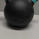 Yes4All Powder Coated Cast Iron Kettlebell Strength Training Kettlebells Weight Set for Full Body Workout, Home Gym (H - Green - 20 KG - 44 LB)