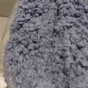 MIULEE Dusty Blue Bathroom Rugs Set 2 Piece, Soft Absorbent Microfiber Large Bath Mat Set, Non Slip Quick Dry Machine Washable Plush Shaggy Bath Rugs for Bathroom Floor, Tub and Shower, 24X36 inches