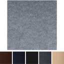 Carpet Tiles Peel and Stick, Self Adhesive Carpet Floor Tile 30 Tiles/30 sq Ft Anti-Slip Squares Soft Padded Carpet Tiles for Kitchen Bedrooms Indoor Outdoor(12" x 12")