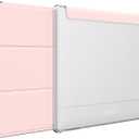 TUDIA SKN FLIP Designed for Onyx Boox Go 7 / Go Color 7 Case (Gen 1 & 2, 2024/2025)  [Enhanced Auto Wake/Sleep Function] Slim Shockproof Trifold 7" Cover with Transparent TPU Back (Pink)