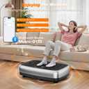 Vibration Plate Exercise Machine, 2026 EvoSpark Dual Motor Vibration Plate for Lymphatic Drainage, 3D & 4D Whole Body Vibration Plates for Weight Loss, Shaker Workout Equipment for Women Men Home