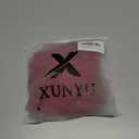 XUNYU High Support Sports Bra for Women Workout Tops Built in Bra Athletic Tank Top High Impact Padded Longline Yoga Bra (Red, M)