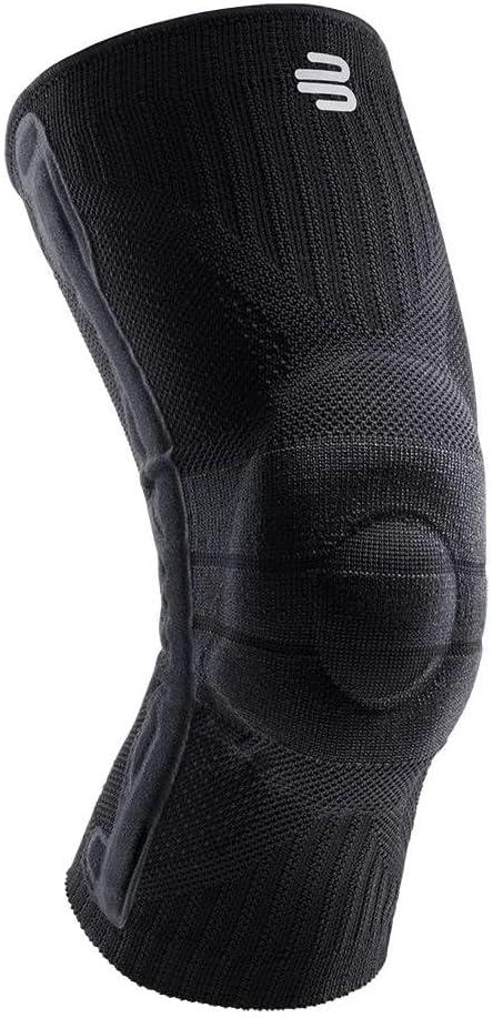 Bauerfeind Sports Knee Support - Knee Brace for Pain Relief and Stabilization - Patellar Knee Pad for Enhanced Support - Targeted Compression - Lightweight & Durable (X-Small, All Black)