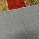 Vintage American Flag Area Rugs 5x7 Washable Area Rugs for Living Room Throw Large Bedroom Kitchen Rug Non-Slip Low-Plie Entryway Rug Floor Mat Carpet for Dining Laundry Room Office