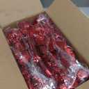 Gyufise 6 Pack Metallic Foil Spray Centerpiece Star Table Decoration Burst Table Centerpieces Table Decor for Birthday Wedding Anniversary Graduation Holiday Party Supplies Red