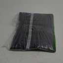 Upgraded 6500F Fireproof Document Bag with Lock | Waterproof 9-Layer Heat Insulated Material | Dual-Liner Card Slot Money Bag with Zipper/Reflective Strip for Passport Important Paper Cash(15 x 12In) (Black)