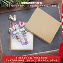 3 x Christian Christmas Ornaments - Religious Christmas Ornaments for Women - Christian Gifts for Women - Religious Bible Verse Jesus Inspirational Faith Ornament for Tree - Acrylic Ornament