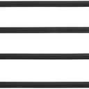 4PCS Car Weatherstrip Seal Replacement Door Window Moulding Trim Noise Reduction Wind Rain Protection Front Rear Left Right Universal Fit Automotive Weatherstripping