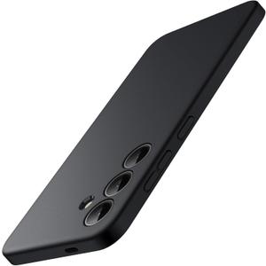 JETech Slim Fit Case for Samsung Galaxy S24 Plus 5G, Camera Lens Full Protection, Soft TPU Thin Protective Phone Cover with Matte Finish, Shockproof (Black)