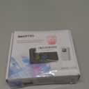 SMARTRO SC91 Projection Alarm Clock for Bedrooms with Weather Station, Wireless Indoor Outdoor Thermometer, Temperature Humidity Monitor Gauge Hygrometer