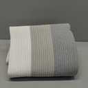 OIAHOMY Large Blanket Basket, 22x17x12 Rectangle Woven Baskets, Nursery Blanket Storage Living Room, Toy Storage With Handle, Large Baskets for Organizing-Gradient Grey