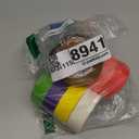 Tavira Colored Masking Tape 1 Inch Wide, 12 Rolls Colored Painters Tape for DIY Art, Labeling, Classroom Decor, Home and Office Use, Total 300 Yards