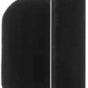 Vent Systems 8" x 4" Inch (Outer Dimensions) Metal Air Vent Grille - Black Adjustable Register Vent Cover - Open/Close Air Supply Intake Wall Vent - Heating/Cooling Ceiling Grille for House, Garage