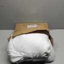 OLANLY Queen Quilted Fitted Mattress Pad  Soft Pillow Top Mattress Topper, Down Alternative Fill, Cooling Comfort Breathable Mattress Cover, Machine Washable Deep Pocket Mattress Protector, White