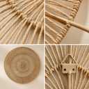 Wicker Wall Decor Baskets, 6 Packs Boho Wall Art - 20",18",16",14",12,10", Set of 6 - Large