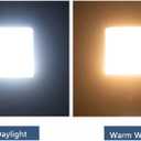 6W LED Tubular Light Bulbs - 60 watt Equivalent 600 Lumen, E26 Base Daylight 6500K Non-Dimmable, Pack of 6