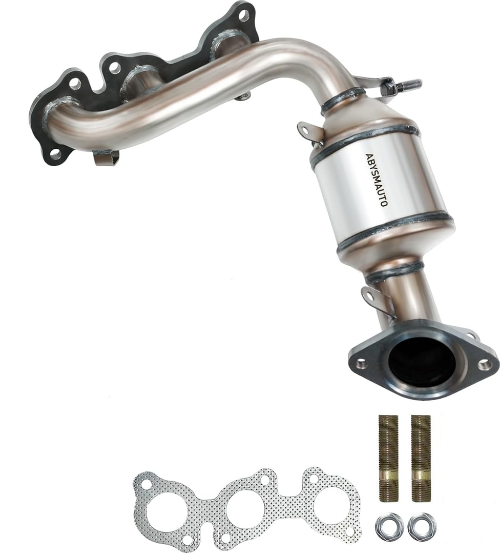 Left Catalytic Converter Compatible with Toyota Sienna 2004 2005 2006 3.3L Toyota Highlander 2004-2007 3.3L FWD ONLY Catalytic Convertor Direct-fit 16392 16394 (EPA Compliant)