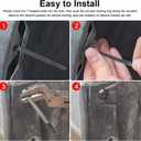 2 x Nylon Universal Cable Tie Buckle: 120pcs Universal Push Mount Cable Zip Tie for Automotive Maintenance,Nylon Self Locking Cable Strap,Multipurpose Cable Ties Tool