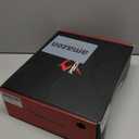 Piscifun Men s Deck Boots, Waterproof Fishing Rain Boots, Anti-Slip Rubber Boots with Breathable Neoprene Lining (10, Grey)