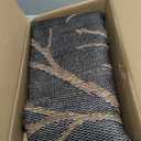 Washable Indoor Outdoor Rug 5x7 Modern Area Rugs Branch Pattern Non Shedding Waterproof Easy Clean Patio Deck Porch Living Room Bedroom Garden RV (5 X 7 Gold)
