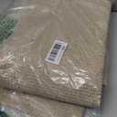 EARTHALL Washable Runner Rug 2x10 Ft Non Slip Runners for Hallways Long Cotton Rubber Backed Kitchen Runner Braided Indoor Floor Carpet Runners for Entryway, Hallway, Kitchen, Send/Beige