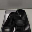 NueiVeiuo Women Thigh High Boots Chunky Heel Side Zipper, Size 36