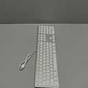 Apple Wired Keyboard with Numeric Keypad Compatible with Mac OS X v.10.6.8 & later Versions (MB110LL/B) 
