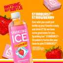 Sparkling Ice STARBURST Strawberry, Zero Sugar Flavored Sparkling Water, with Vitamins and Antioxidants, Low Calorie Beverage, 17 fl oz Bottles (Pack of 12) (EXP 08/21/26)