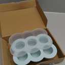 12x1.5oz Baby Food Freezer Tray with Clip Lid Light Green | Food Grade Silicone Storage Containers for Purees & Vegetables