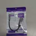 VCE 1/4 to 3.5mm Adapter, 3.5mm 1/8 inch Male to 6.35mm 1/4 inch Female Audio Jack for Headphone,Amplifiers, Guitar, Home Theater Devices - 8 inch