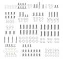 Small Block Engine Hex Bolt Kit Fit for Chevy 265 283 302 305 307 327 350 400 SBC Engine; 304 Stainless Steel Bolts-(211 Pcs Nuts&Bolts)