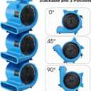 blessny 1 HP ETL Listed Carpet Dryer Air Blower Fan for Home Drying, Extra Large
