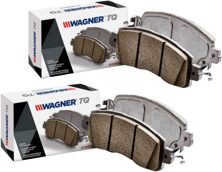 Wagner ThermoQuiet Brake Pads Front and Rear For 11-07 LEXUS ES350, 11-08 TOYOTA Avalon, 12-07 TOYOTA Camry, 11-07 TOYOTA Camry Hybrid