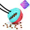 ALLRIER Dog Toys to Keep Them Busy for Boredom,Interactive Dog Toys Tug of War, Mentally Stimulating Toys for Dog, Puppy Teething Puzzle Treat Food Dispensing Ball Toy for Dogs