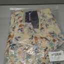 Womens Wrap V Neck Short Sleeve Dress 2025 Summer Floral Boho Dress Ruffle A Line Flowy High Low Midi Dresses Size Small 