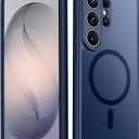 Case for Samsung Galaxy S26 Ultra Case Magnetic [Compatible with MagSafe] Thin Slim Shockproof Protective Cover for Women Girls Translucent Matte Phone Cases for Galaxy S26 Ultra, Blue