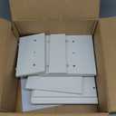 Desk Computer Monitor Stand Riser, Universal Wooden Laptop TV Desktop Monitor Stand with Storage Organizer, 2 Tier Computer Monitor Stands with Three Layer Storage Rack (White)