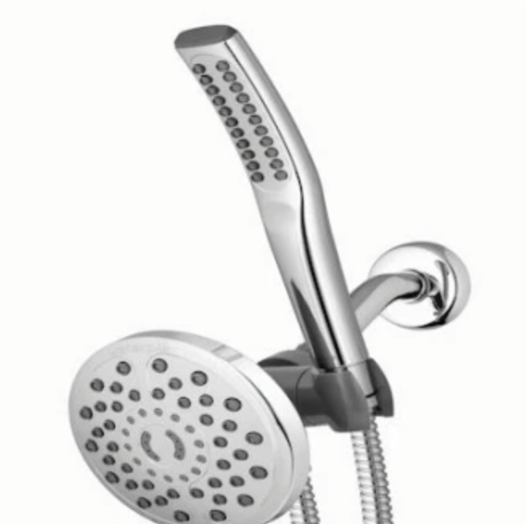 Waterpik Power Wand 2in1 Shower System w/ 6ft Hose 7 Mode & Water Massage