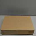 Key Holder for Wall, Mail Organizer Wall Mount with Key Hooks and Wallet Holder, Sunglasses Storage and Dog Leash Hanger, Decorative with 4 Double Hooks and Chalkboard (Brown)