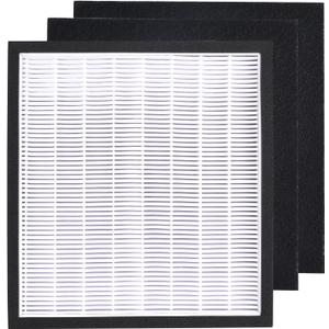 HEPA Filter Kit - 1 HEPA Filters & 2 Carbon Pre-Filters Replacement for Oreck WK01234QPC Air Purifier Filter, oreck air 94 filter, Airvantage WK10002QPC WK10052QPC