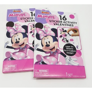 Exchange Cards Sticker Activiti Minnie 3 Pack