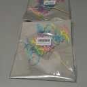 Dxsdgetue Happy 16th Birthday Cake Topper-Color Glitter 3D Butterfly 16 Birthday Cake Topper, Butterfly theme party Cake Decor (16th)