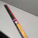 36 inch Door Sweep for Exterior Doors with 2 inch PP Soft Brush, Aluminum Dustproof Bottom of Door Weatherstrip, Brown