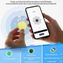 Air Tags for Android,Air Tags-4 Pack Android,Air Tracker Tags with 4 Case,2 Year Battery Life,Google Find Trackers for Google'S Find Hub App,IP65 Waterproof Luggage Tracker for Key,4 Colour