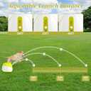 Automatic Dog Ball Launcher, Dog Ball Thrower with 3 Launching Distance