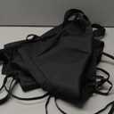 3 Pack Black Aprons for Women with Pockets, Adjustable Water Resistant Cooking Apron Unisex Bib for Chef Men and Women