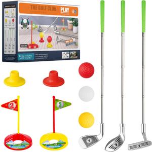Liberry Kids Golf Clubs for 3 4 5 6 Years Old, Retractable Toddler Golf Set with Storage Bag, Outdoor Indoor Sports Christmas Toy for Boys Girls Birthday Gifts