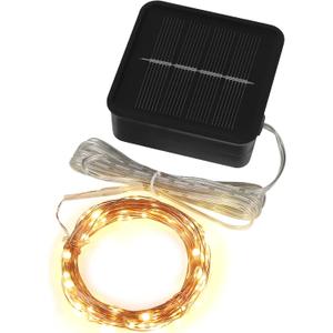 Magicnight Solar String Lights Mini Short Outdoor Led Fairy Light 15 ft 50 Led Waterproof for Garden Crafts